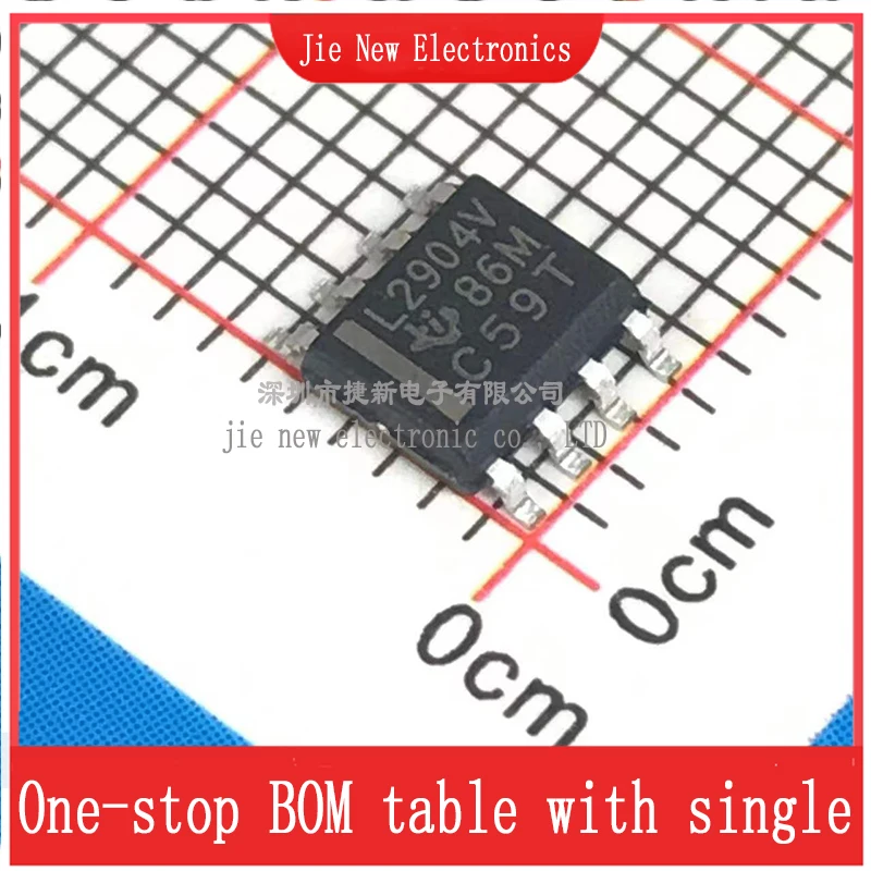 5Pcs Lm2904Vqdr Sop8 Integrated Circuit New Original Spot Supply