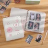 Kawaii Fluffy A5 Binder Photocard Holder Cute Fish Cake Embroidery Photo Cards Storage Book Stationary 2