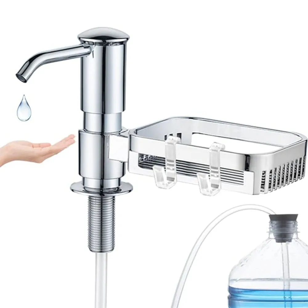 Kitchen Sink Soap Dispenser Detergent Soap Extender Detergent Presser for and Hand Kitchen Accessories