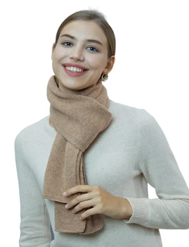 New Women's Knitted Wrap Shawls 100% Merino Wool Winter Men scarf Cashmere Scarves Warm Autumn Luxury Soft Solid Muffler