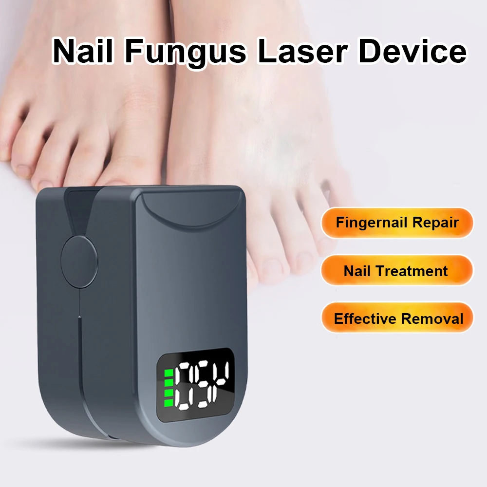Nail Fungus Treatment Laser Device for Cleaning Onychomycosis Anti Fungal Repair Toenail Fingernail Foot Care Tools