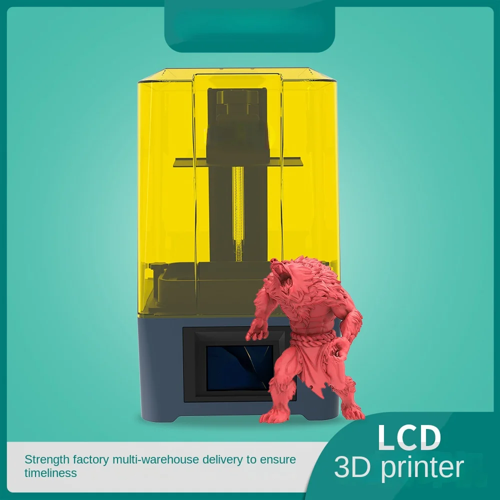 

LCD Printer 3D Stereo Molding Photocuring Photosensitive Resin Printer