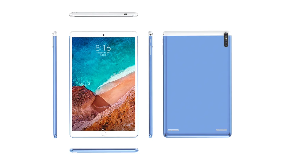 note taking tablet with pen [In Stock] New Tablet Android 9.0 Operating System 10.1 Inches 6GB RAM 128GB ROM4G SIM/TF Wifi GPS Three Cameras best graphic tablet