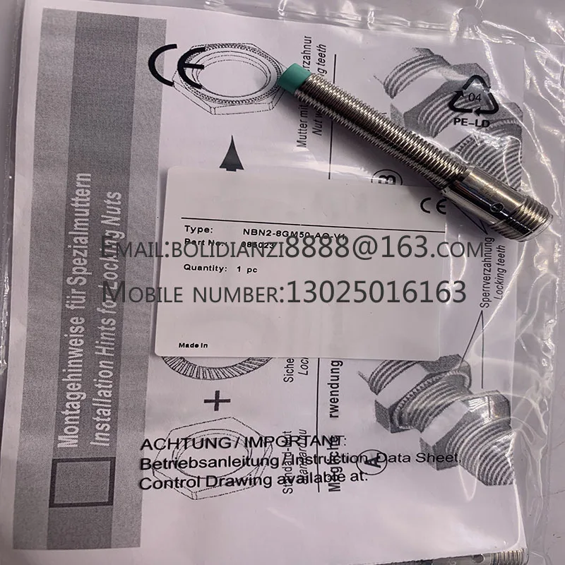 

Новый датчик приближения Φ/E2 NBN2-8GM40-E0-V1