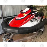 Hot 3.25m -10ft Size PVC Jet Ski Rib Inflatable Jet Ski Safety Pontoon U-shape Rib Jet Skis For Water Rescue Riders Protect 2