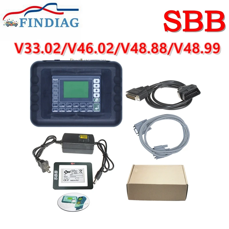 

Новинка, программатор ключей V33.02/V46.02/V48.88/V48.99 SBB, Автомобильный Транспондер Silca SBB, Suppports, автомобильные мультимарки, новый инструмент для изготовления ключей