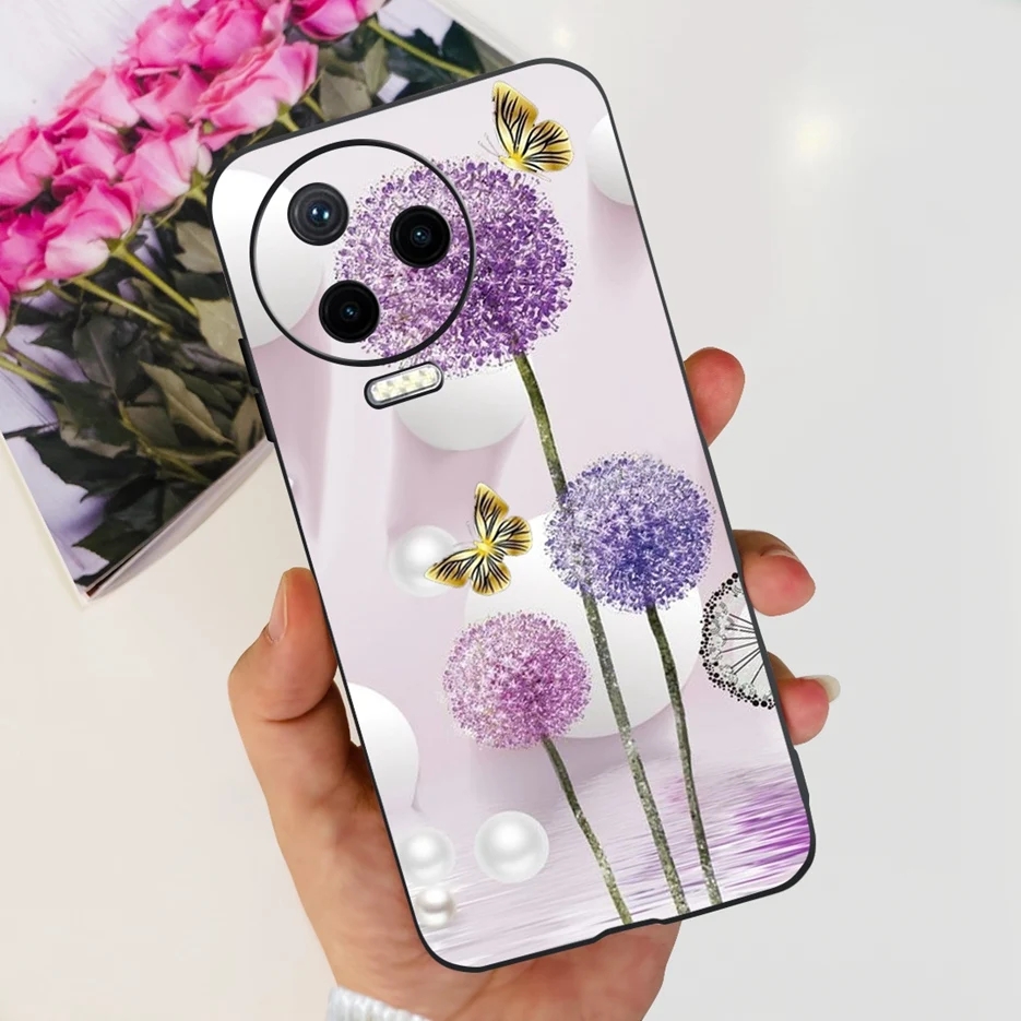 Charming Fashion Painted Soft Silicone Phone Case with Bumper Protection
