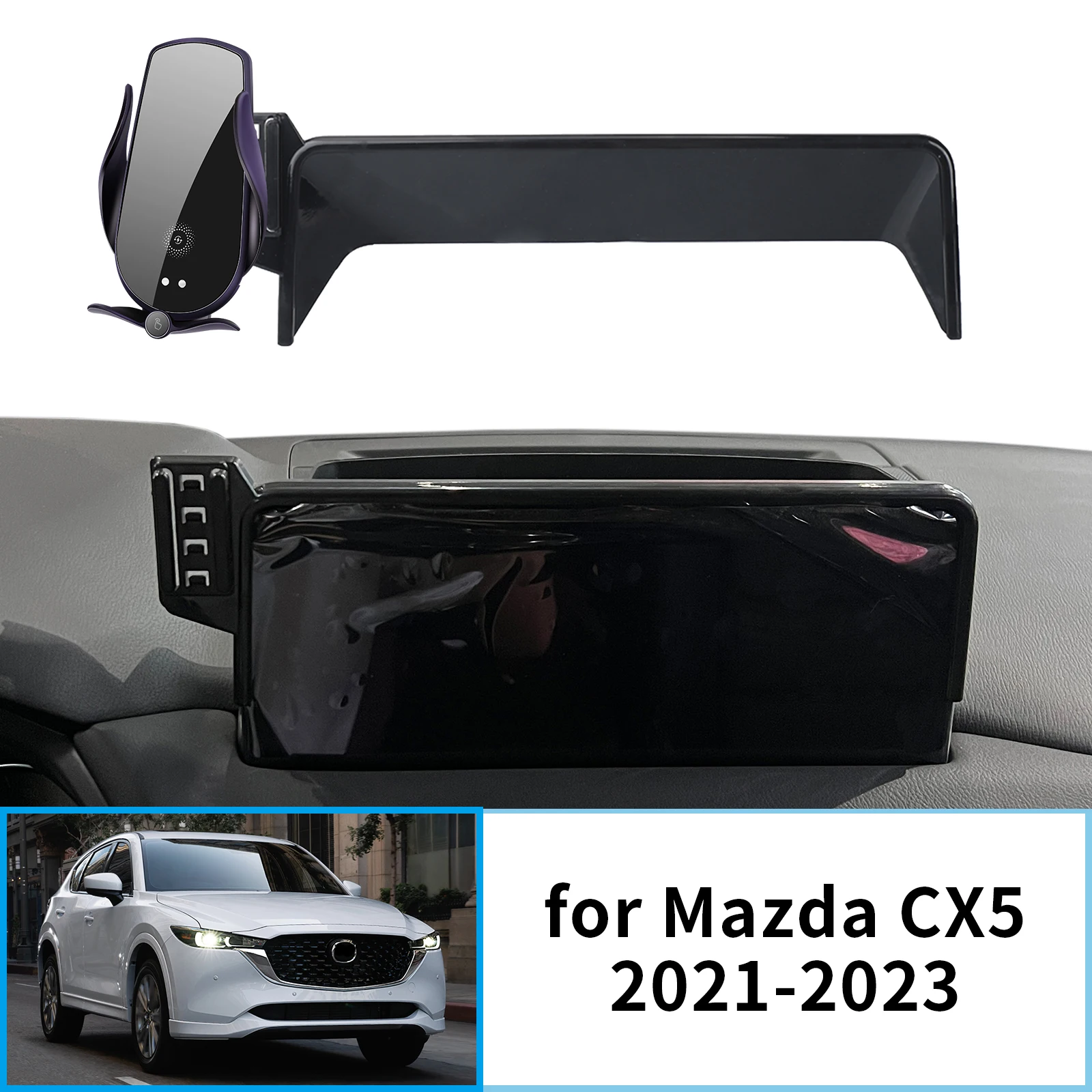 Car Mobile Phone Holder for Mazda CX-5-CX5 KF GPS Bracket Navigation Stand Auto Accessories