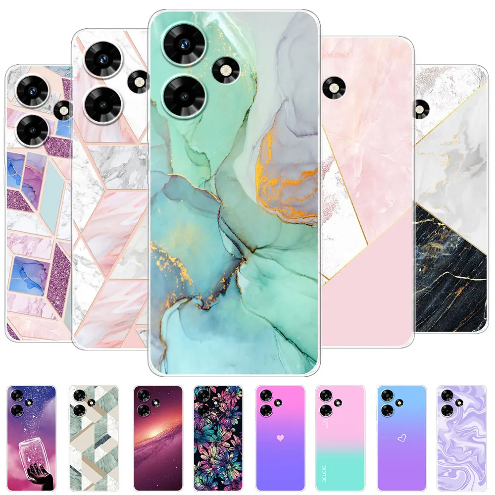 Per Infinix Hot 30 Custodia Trasparente In Silicone Morbido Tpu Cover Posteriore Per Infinix Hot 30I 30I Nfc Custodia Per Telefono Per Infinix Hot 30 