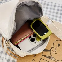Sac messager à bandoulière Simple et décontracté, sac pour téléphone Portable pour femmes, sac à bandoulière Vertical pour clé de monnaie, carte bancaire, nouvelle mode 3