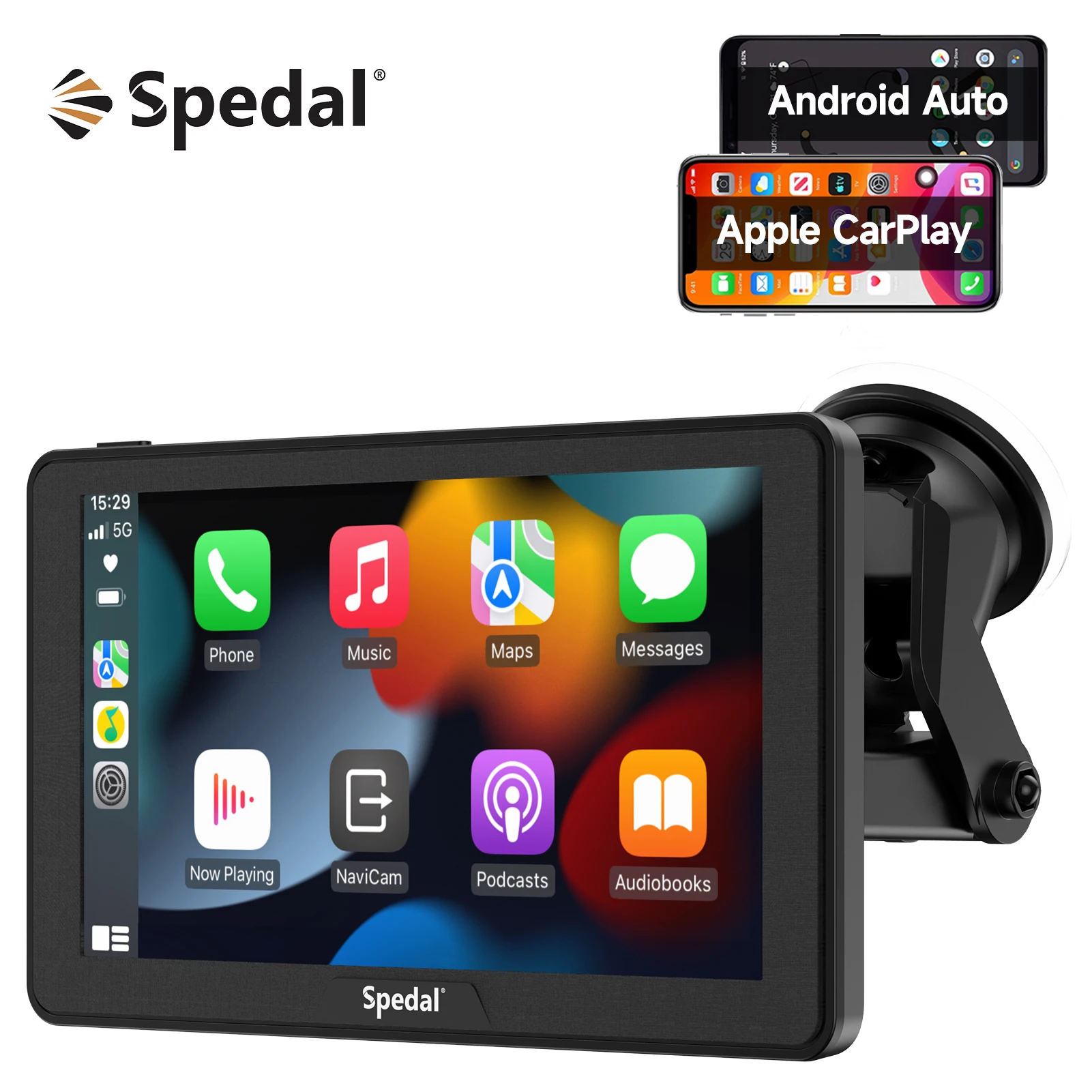 Wireless Carplay Android Auto Touch Screen Car Monitor