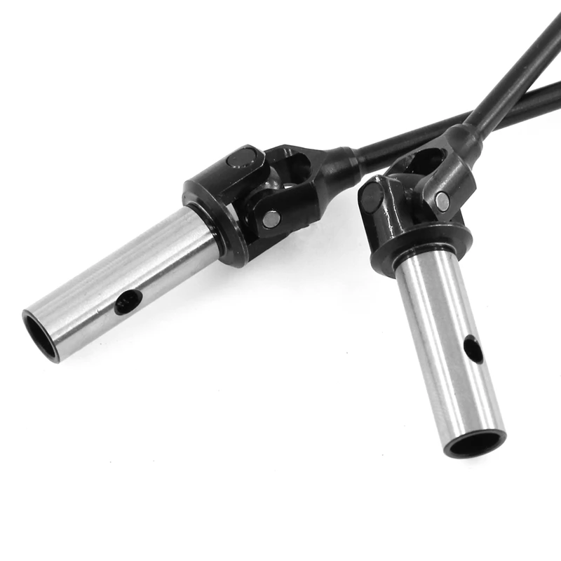 New-2Pcs Metal Front Rear Universal Joint Drive Shaft CVD E2218 For MBX8/MBX7R/7 RC Car Upgrade Parts Accessories