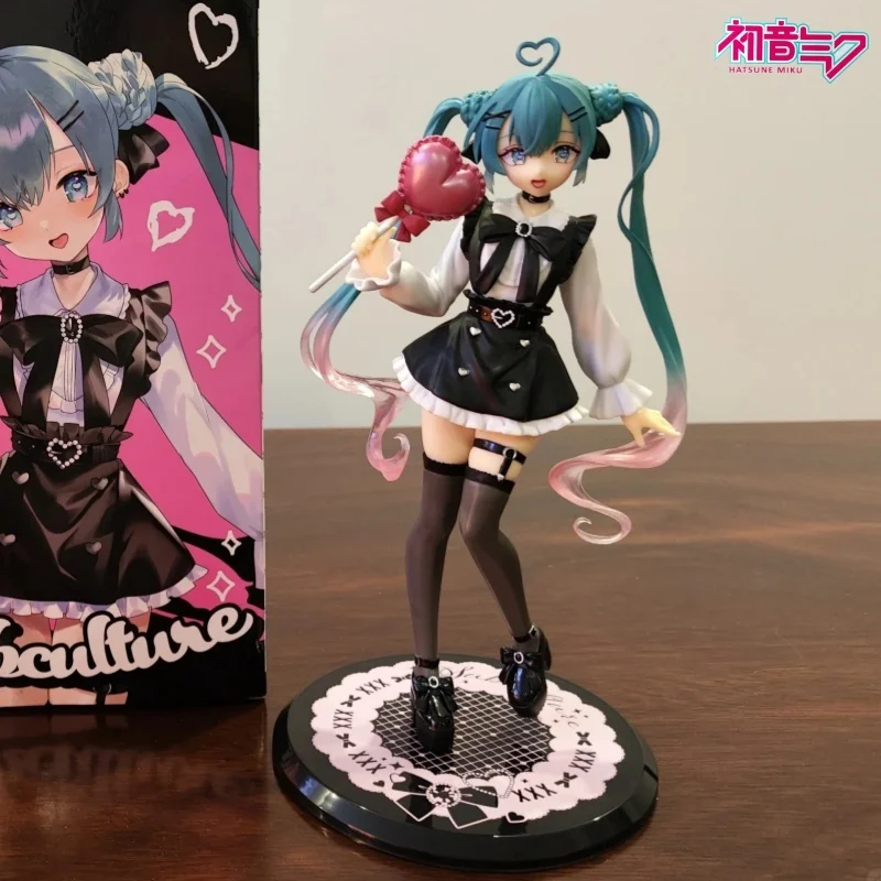 

Original Hatsune Miku Figure Non Mainstream Fashion Subclture Anime Action Taito Model Collectible Toys Birthday Gift