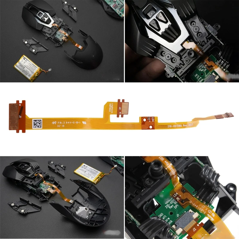 Mouse Flexible Cable for G900 G903 / G903 HERO Circuit Board Flexible Cable Mouse Repair Parts