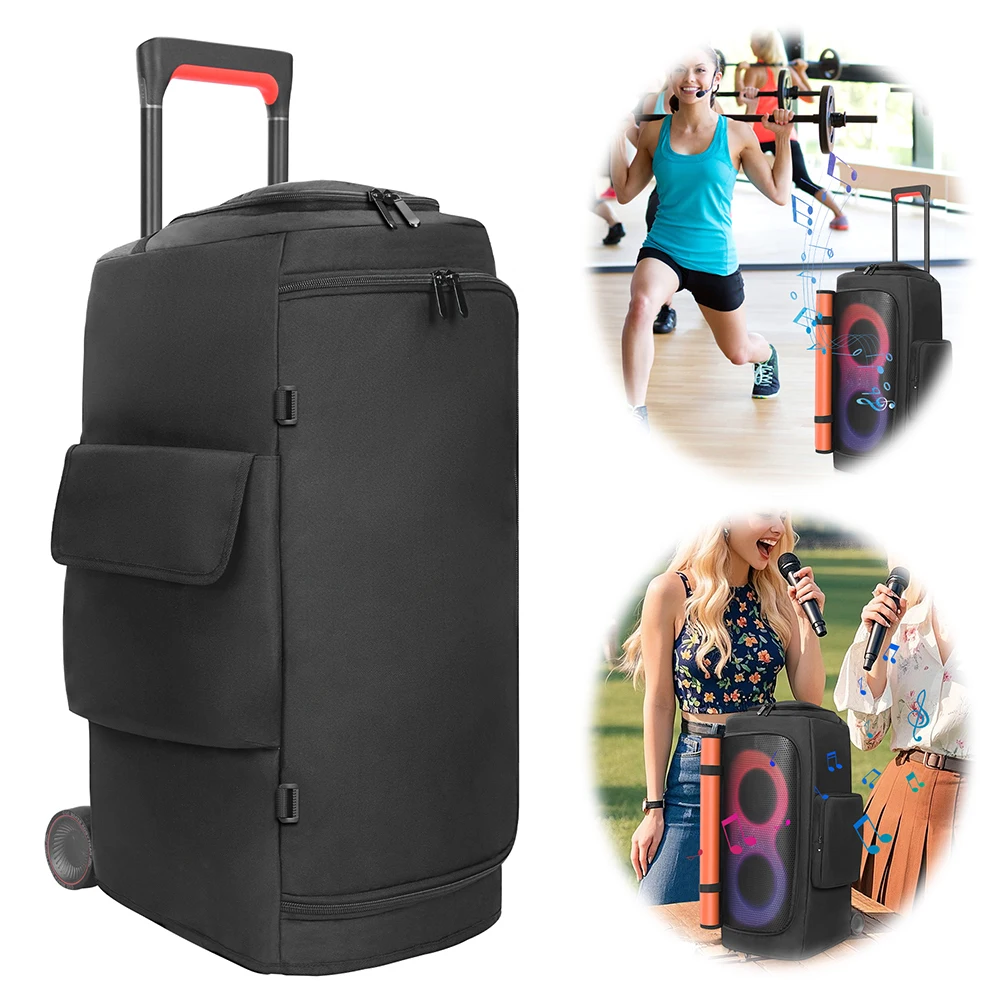 Portable Speaker Dust Case for JBL PARTYBOX 310/320 Double-Sided Speaker Storage Bag Travel Carry Case for JBL PARTYBOX 310/320
