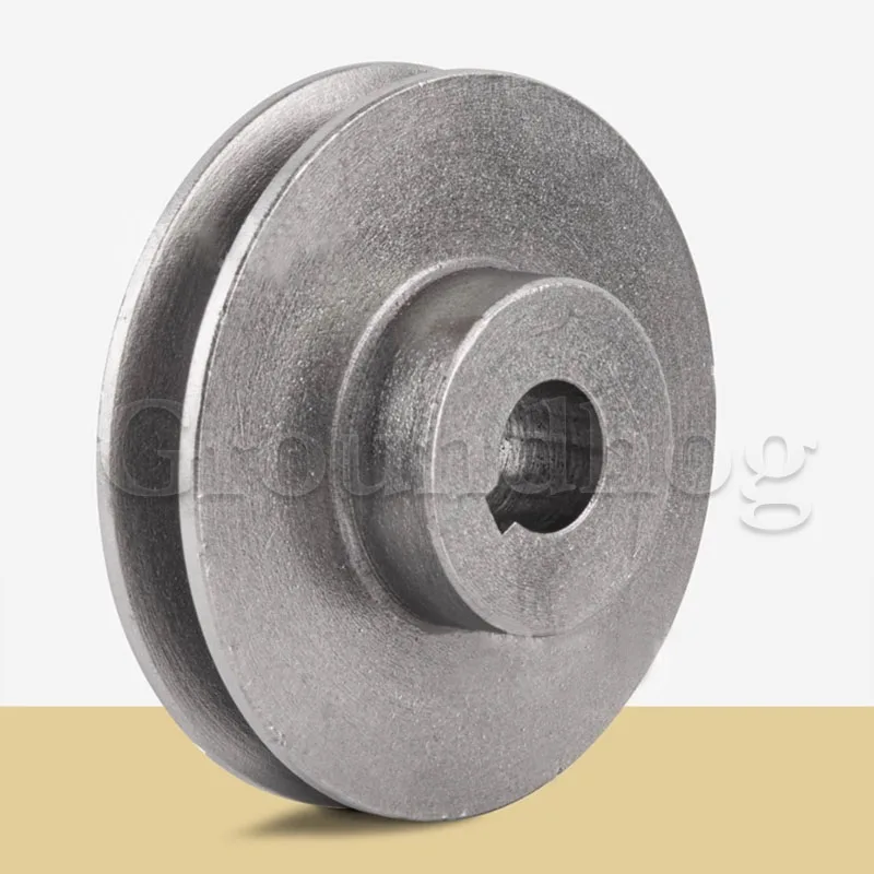 V-Belt Pulley Dia 50-100mm Thickened Single-Slot A Type Pulley Cast Iron Wheel Power Tool Accessories belt pulley