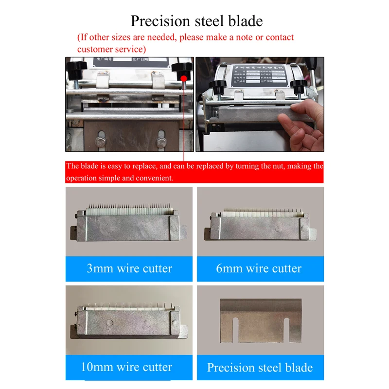 PBOBP Electric Food Slicer 220V Household Desktop Fruit Lamb and Beef Slicers 0-22mm Bread Ham Vegetable Meat Cutting Machine 4