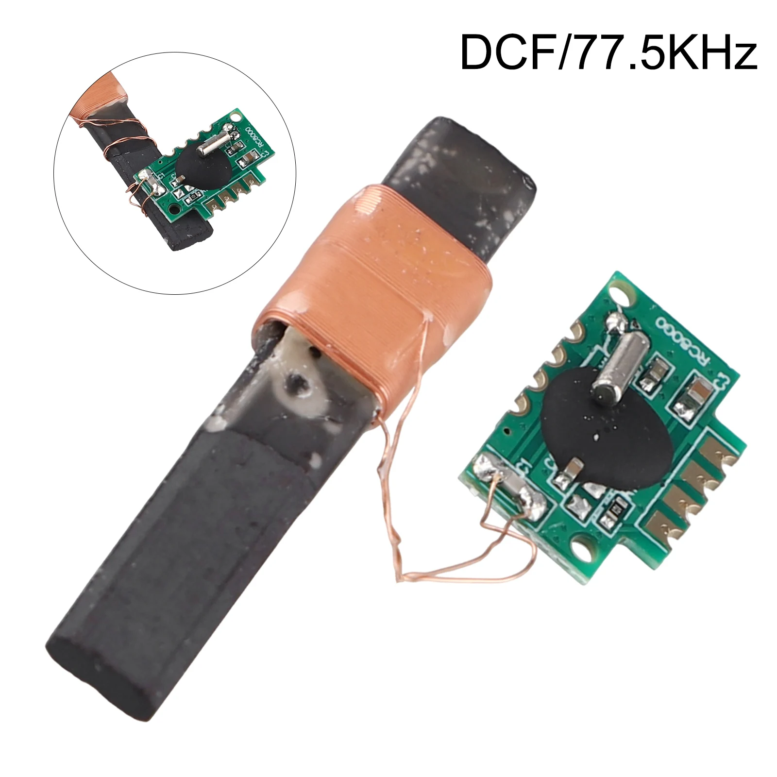 DCF 77 5KHz Radio Antenne RCC Module met Klok Ontvanger Module Geschikt