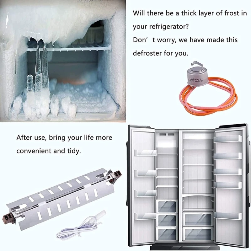 Top Deals WR51X10055 Refrigerator Defrost Heater For GE Refrigerator  Defrost Heater Home Appliance Accessories, 2 Pack - AliExpress