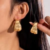 86229-511cad.jpg Boucles d'oreilles créoles vintage CZ pour femme, tendance, épaisses, rondes, pendantes, bijoux quotidiens scintillants, cadeau pour elle
