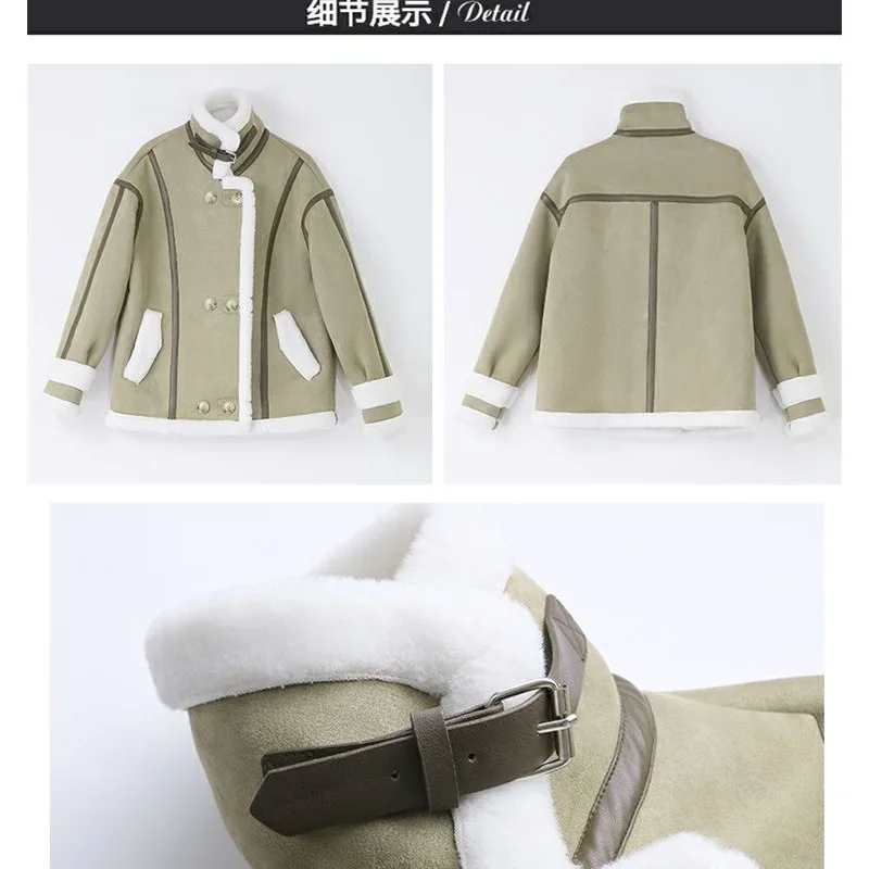 Рисунок 6 - Кожаное интегрированное пальто из овечьей шерсти