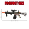 M416 High Speed Electric Gel Balls Gun Toys,Automatic&Manual Dual Modes Water Bullets Blaster,Perfect for Outdoor Games/Gifts 2