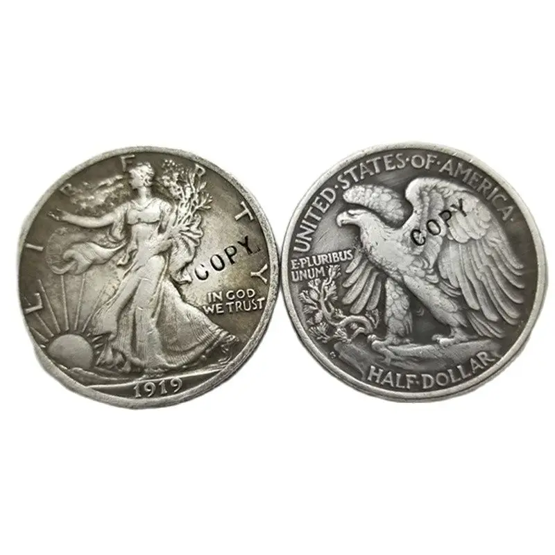 

1919-S Walking Liberty Half Dollar COIN COPY commemorative coins-replica coins medal coins collectibles