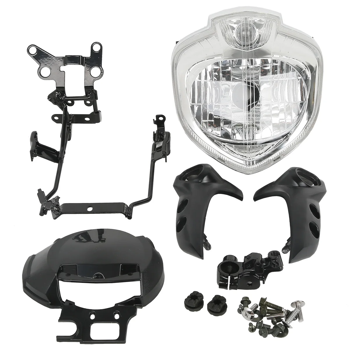 Motorcycle Headlight Set Head Light Assembly For Yamaha FZ6 FZ6N 2004