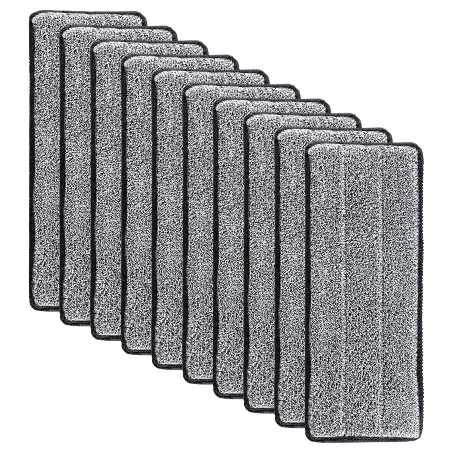 3-20 stücke Mikrofaser Mopp Pad Ersatz Mikrofaser Waschbar Spray Mopp Staub Mopp Haushalt Mopp Kopf Reinigung pad grau farbe – Detail 9