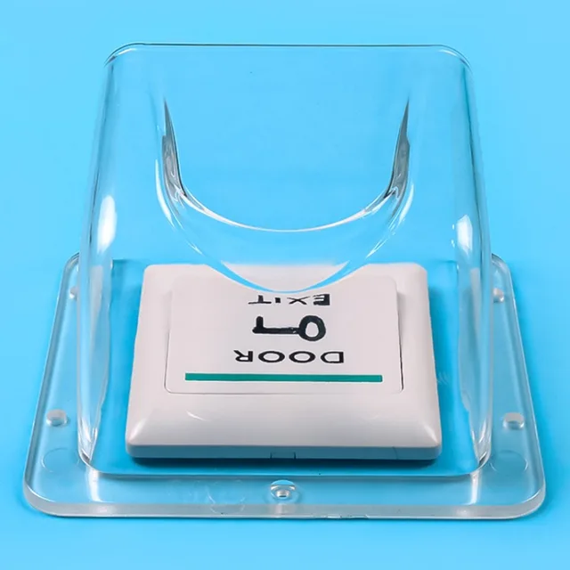 Plastic Anti Rain Cover Waterproof Shell Case Shelter for RFID Door Access Control Keypad Controller 2