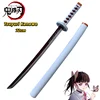 Demon Slayer Katana Original Assembled Anime Sword Cosplay Weapon Orange Rengoku Kyoujurou Kochou Kanae Swords 72cm 2