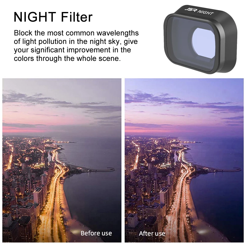 Filtre ND pour DJI Mini 3 Pro/4 Pro - Lot de 6
