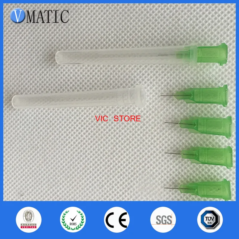 

Free Shipping Non Sterilized 34G Luer Lock Hub 1/4'' Inch Tube Length Glue Dispensing Needles With Needle Cap/Stopper