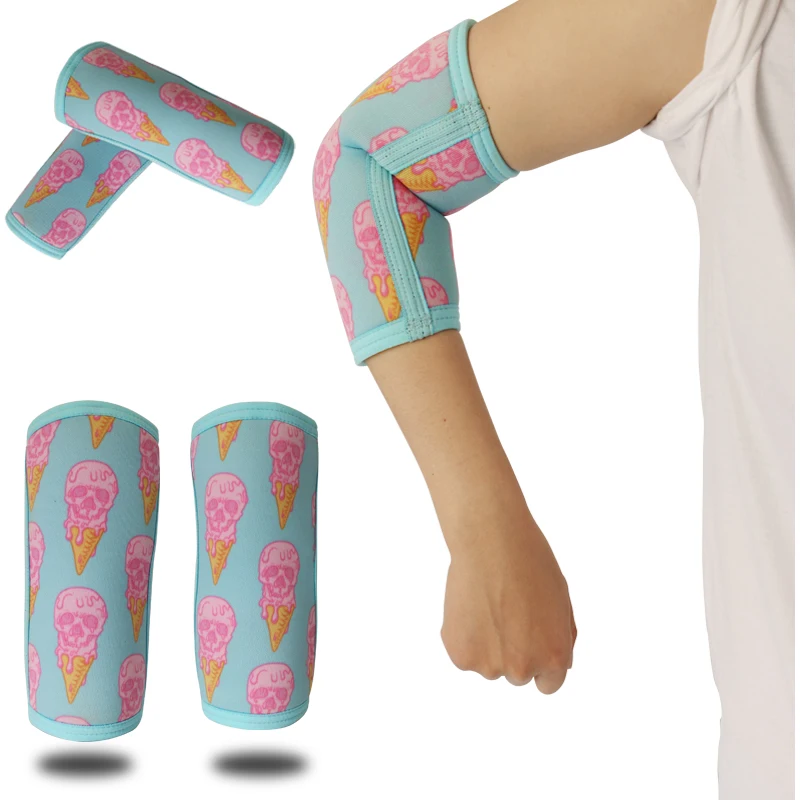 Gomitiere In Neoprene Per Ginocchio/Braccio, 7Mm, Manicotto A Gomito Da Palestra