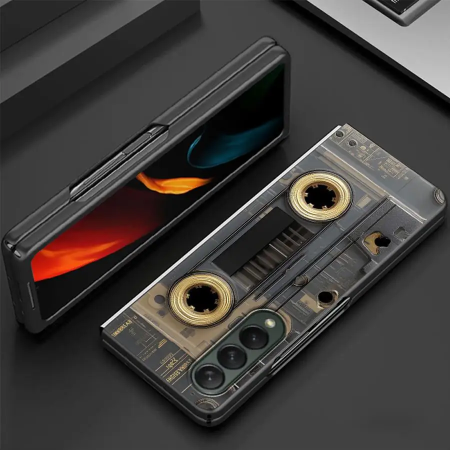 Retro Cassette Tape Design Phone Cover