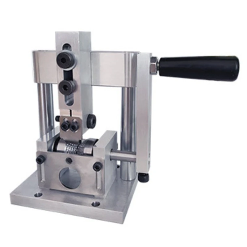 A98E-Wire Edm Machine Electric Wire Puller Peeling Automatic Hand Crank Manual Scrap Peeling Copper Cable Stripper