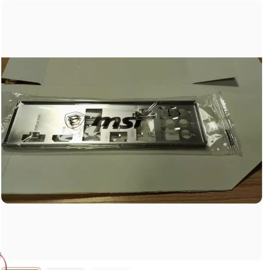 Io I/O Shield Back Plate Backplates Staffa Blende Acciaio Inossidabile Per Msi Pro Z690-P Ddr4