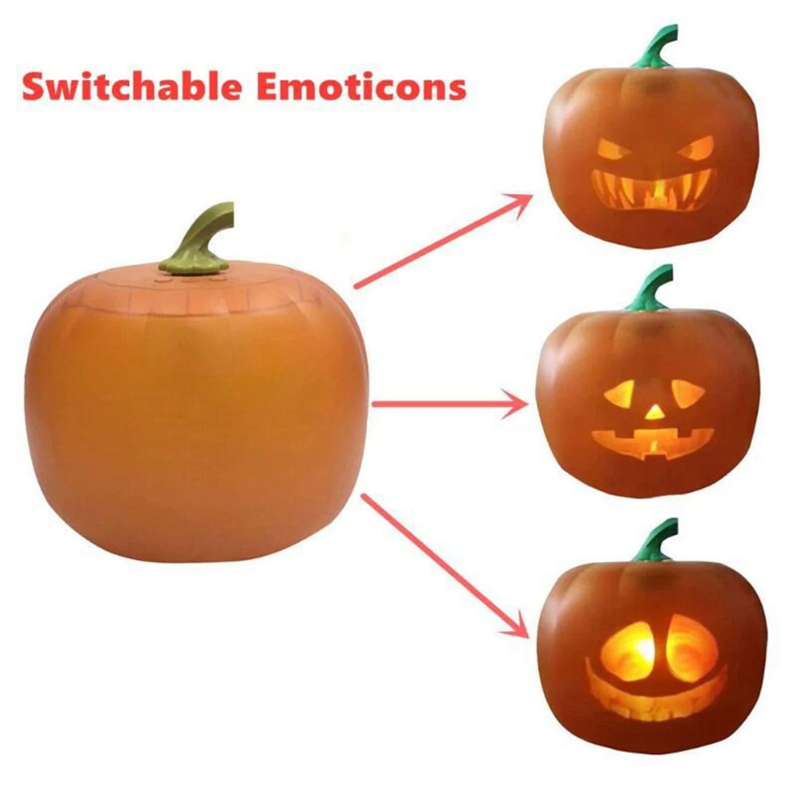 Funny Halloween Pumpkin Lamp 5