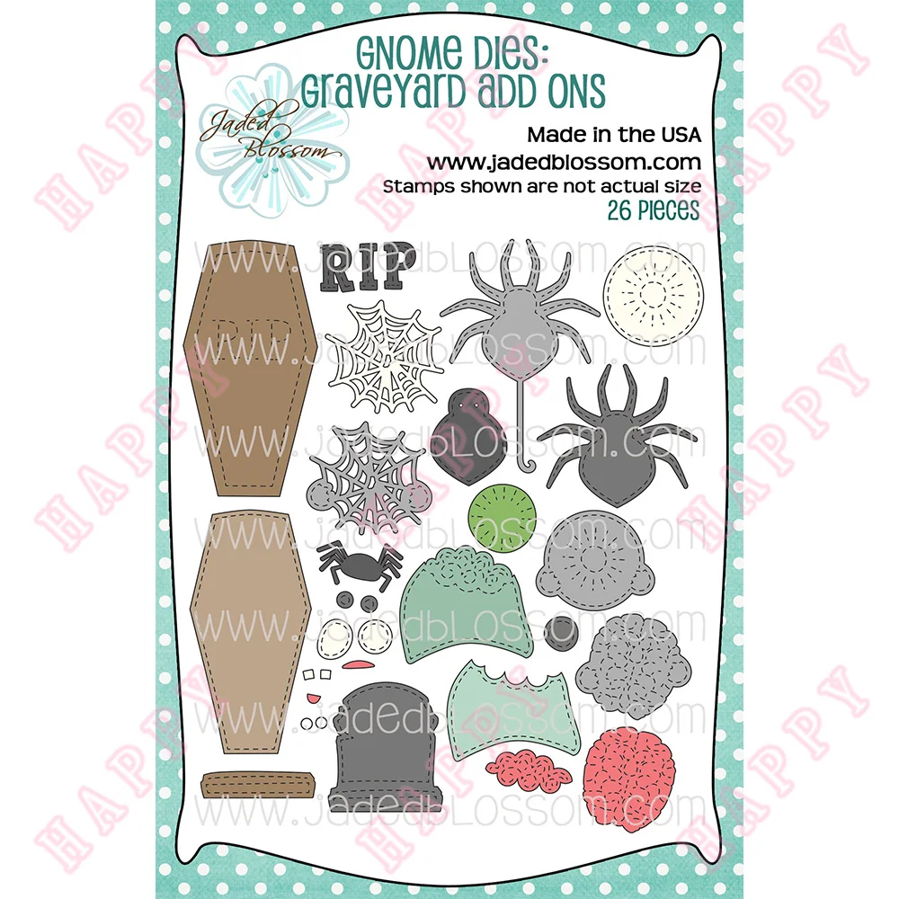 

Halloween Metal Cutting Dies Graveyard DIY Scrapbook Envelope Diary Photo Album Paper Cards Decorative Craft Embossing Template