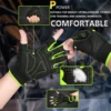 BIKINGMOREOK Gym Gloves Men Women Breathable Fitness Gloves,Anti-slip Strength Training Exercise Workout  Weight Lifting Gloves 3