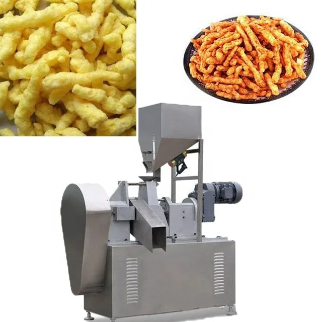 Estrusore Alimentare Per Kurkure Cheetos Nik Naks Riccioli Di Mais Di Kurkure Niknaks Cheetos Snack Coating Machine