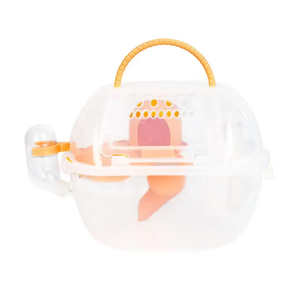 Portable Hamster Carrier Cage - Cozy Travel Box and Indoor Amusement Park