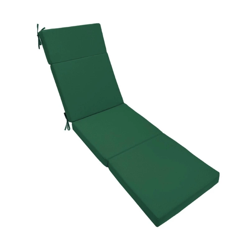 Verdicktes Outdoor-Lounge-Stuhlkissen mit wasserdichtem Stoff und Schaumstoff für Terrassen, Pools und Strand D2RD – Detail 1
