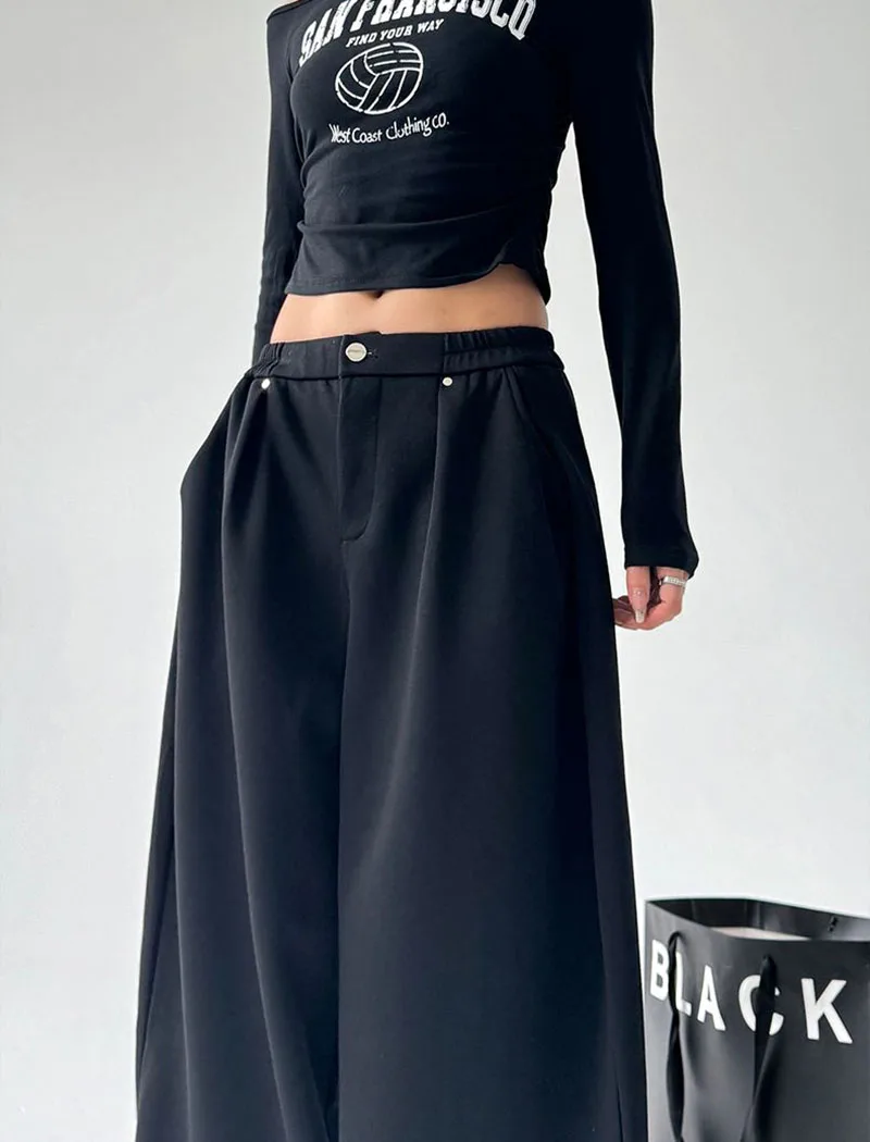 FANAN Übergroße Frauen Grau Jogginghose Y2K Amerika Stil Retro Baggy Hosen Weibliche Casual Sport Street Hip Hop Hosen 2025 – Detail 13