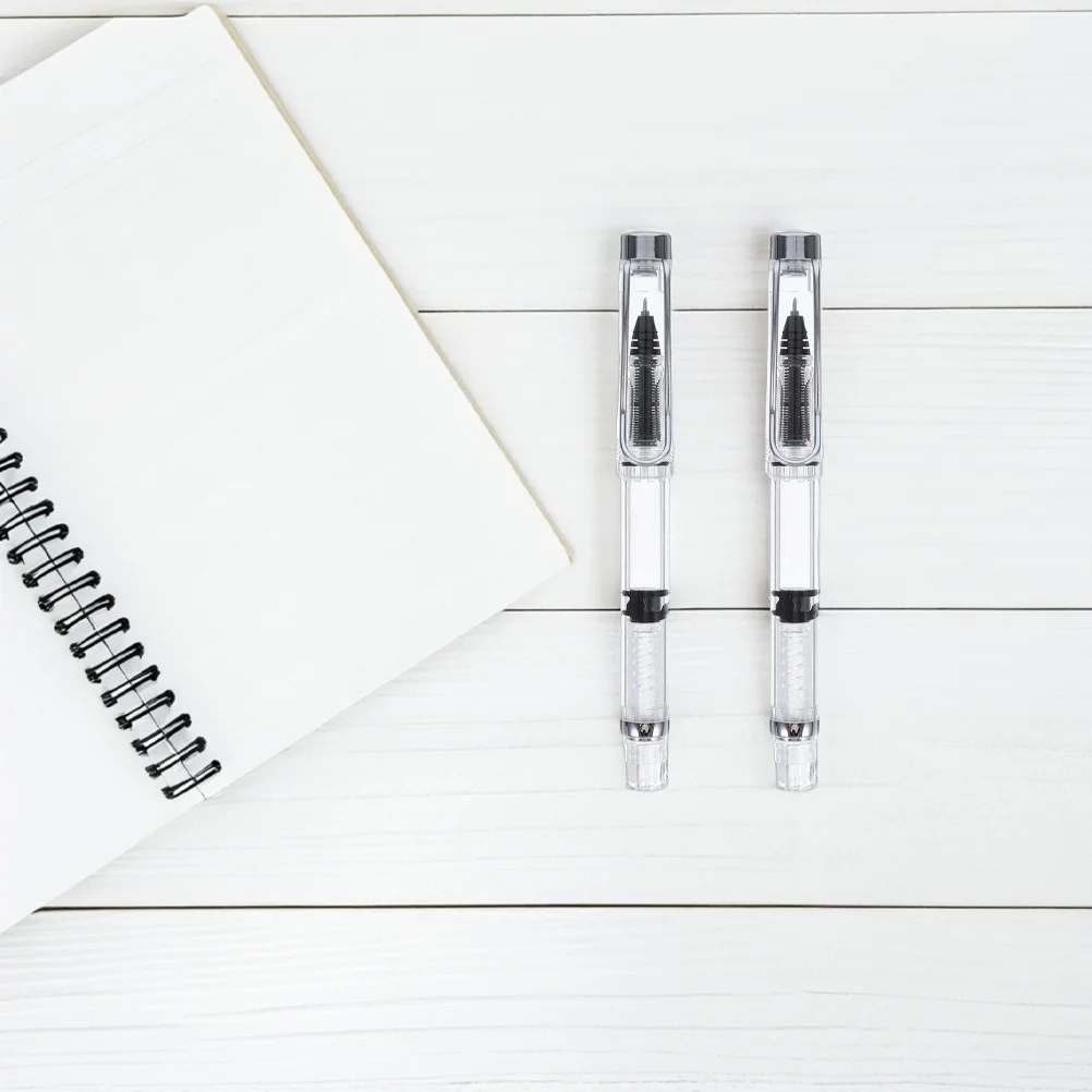 Penne per scrittura gel riutilizzabili a punta fine da 3 pezzi, senza inchiostro, impugnatura comoda, ufficio, scuola, casa, contatori, negozi, penna per scrittura in gel - immagine 2