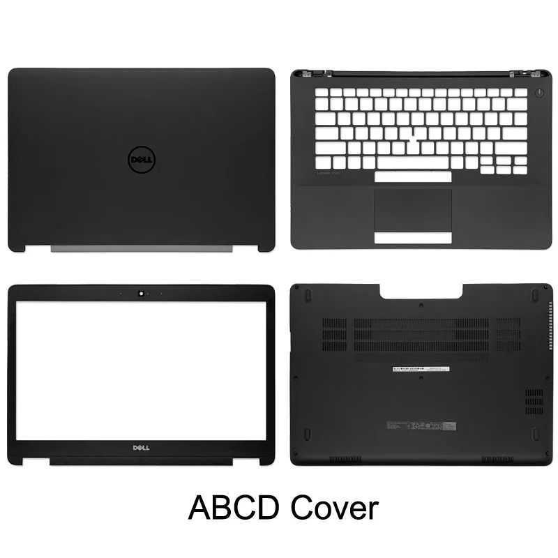 NEW Laptop LCD Back Cover For Dell Latitude E7470 Series NO-Touch Front Bezel Palmrest Bottom Case Hings 0FVX0Y FVX0Y Black leather laptop bags for men Laptop Bags & Cases