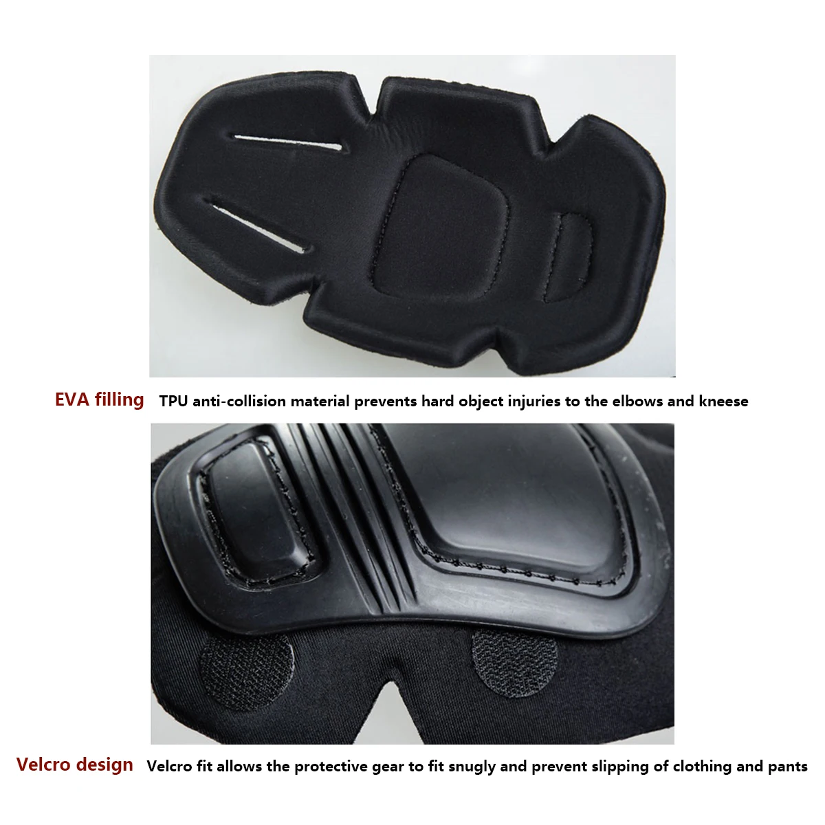 Genouillère sport Protecteur de genou tactique Paintball