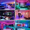 RGB 5050 LED Strip Light Remote App Control TV Led Backlight Flexible Ribbon Tape USB 5V Led Light for PC Gaming Room Decoration 6