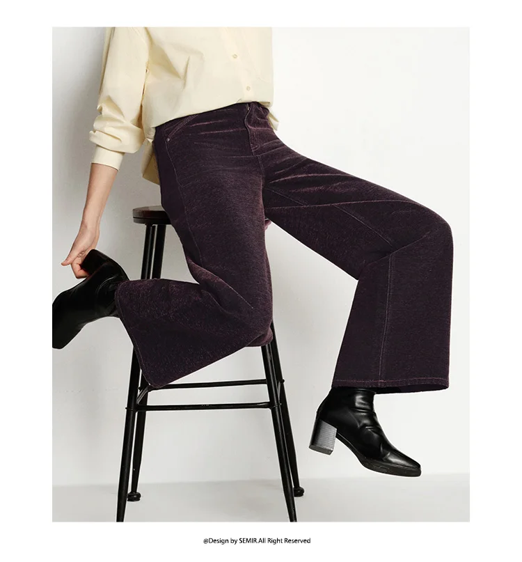 løstsiddende jeans set fra siden