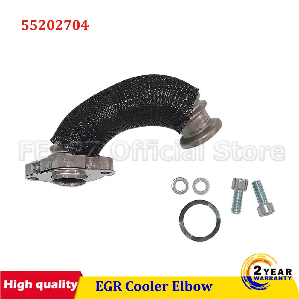 55202704 Per Opel Astra H Signum Vectra C Zafira B 1.9 Cdti Z19Dth Egr Cooler Tubo A Gomito Ventil